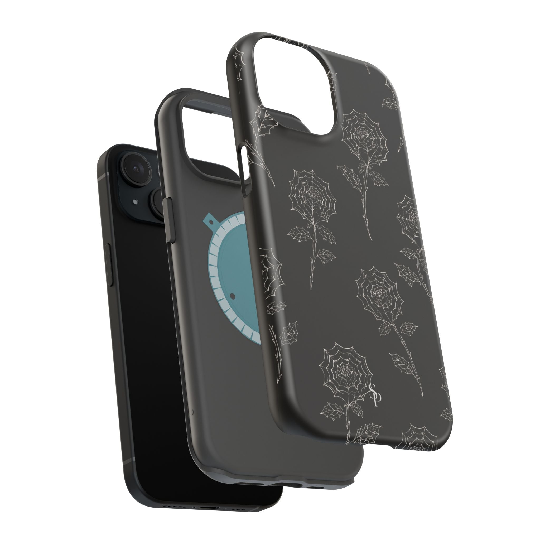 Web of Roses Magnetic Impact-Resistant Phone Case