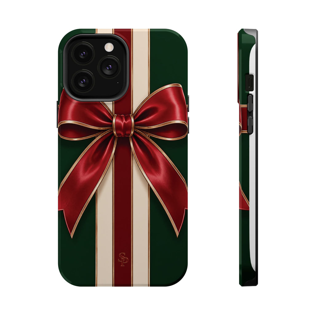 Christmas Gift Bow Magnetic Phone Case