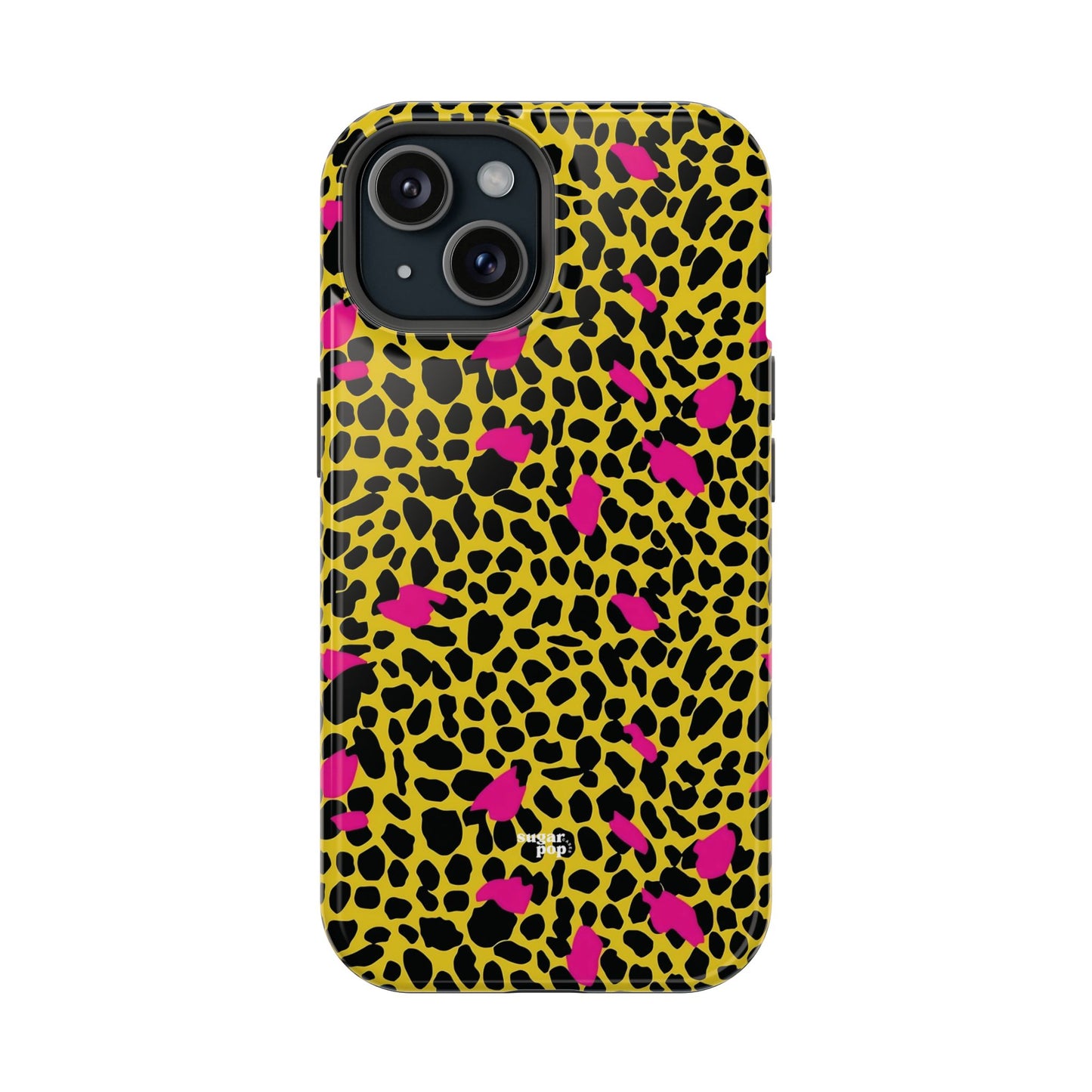 Leopard Print Impact-Resistant Phone Case