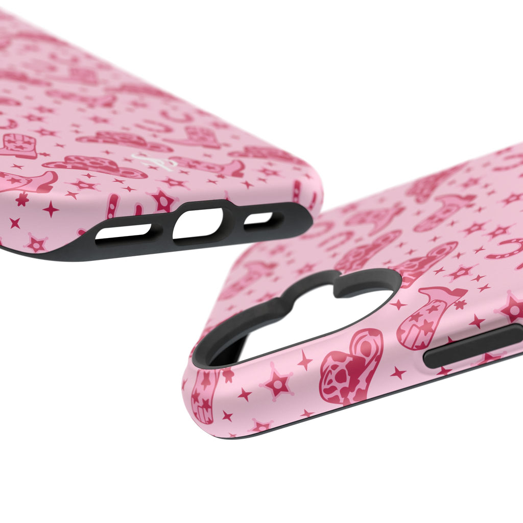 Pink Cowgirl Impact-Resistant Case