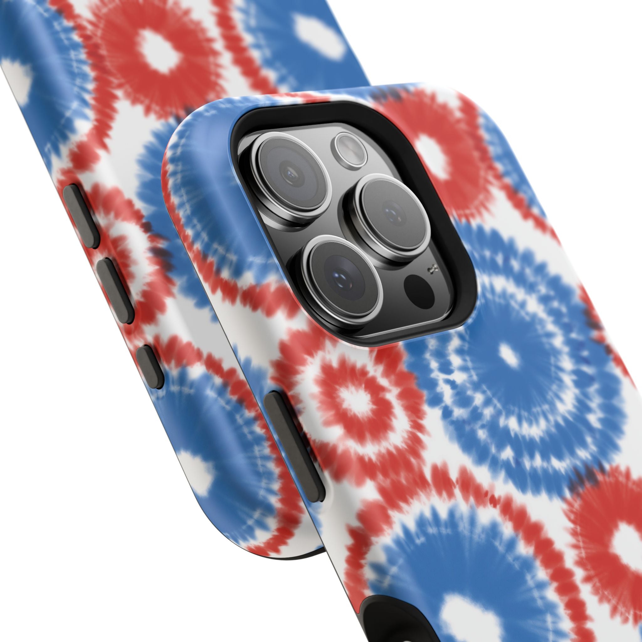 Patriotic Tie Dye Impact Resistant Phone Case