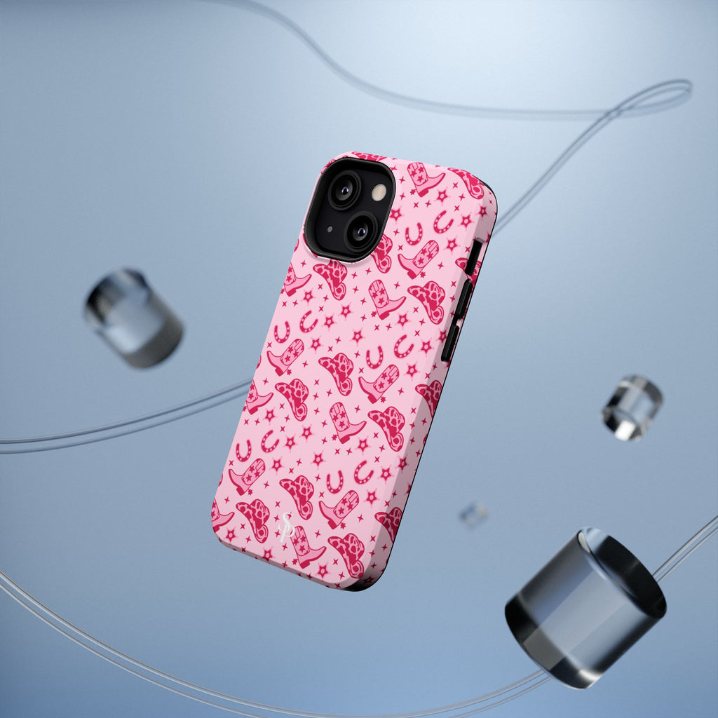 Pink Cowgirl Impact-Resistant Case