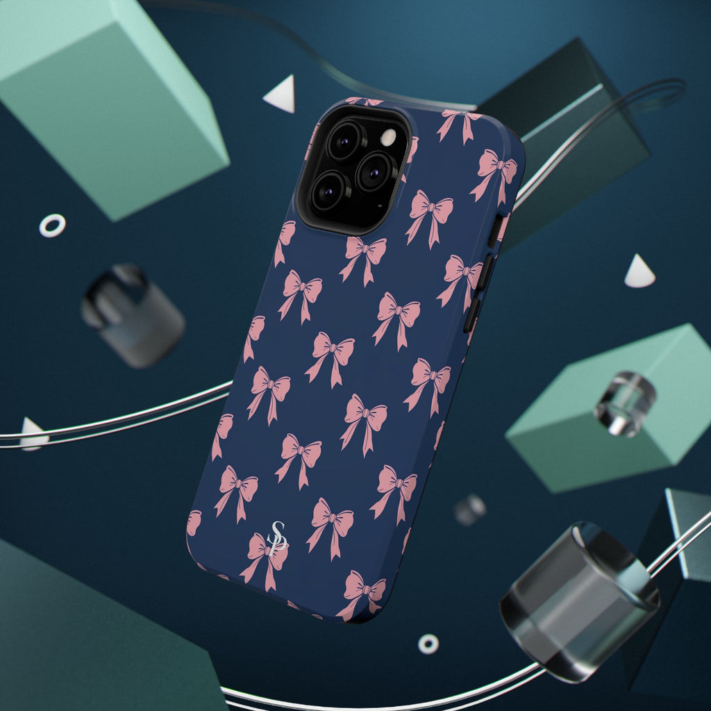 Chic Bow Impact-Resistant Phone Case