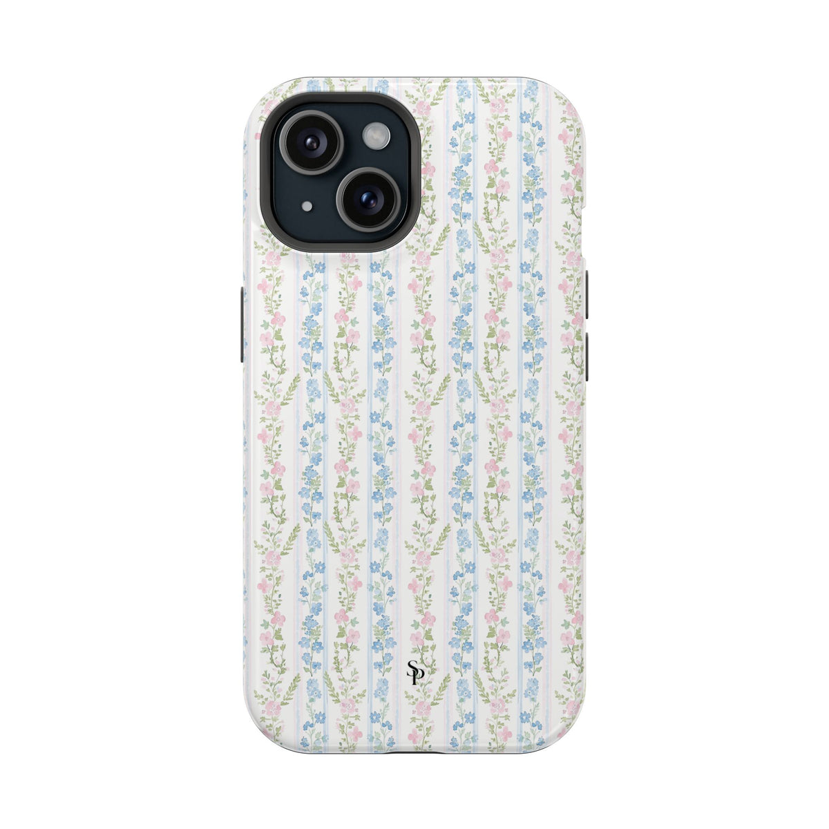Pastel Floral Pattern Magnetic Tough Case