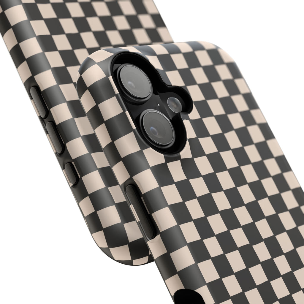 Checkerboard Impact-Resistant Case