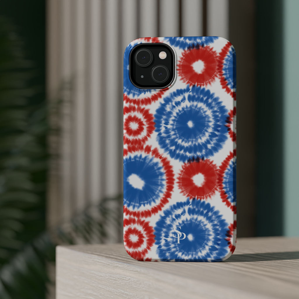 Patriotic Tie-Dye Magnetic Tough Case