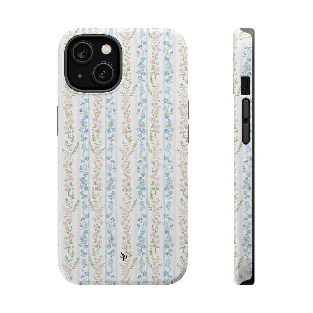Pastel Floral Pattern Magnetic Tough Case