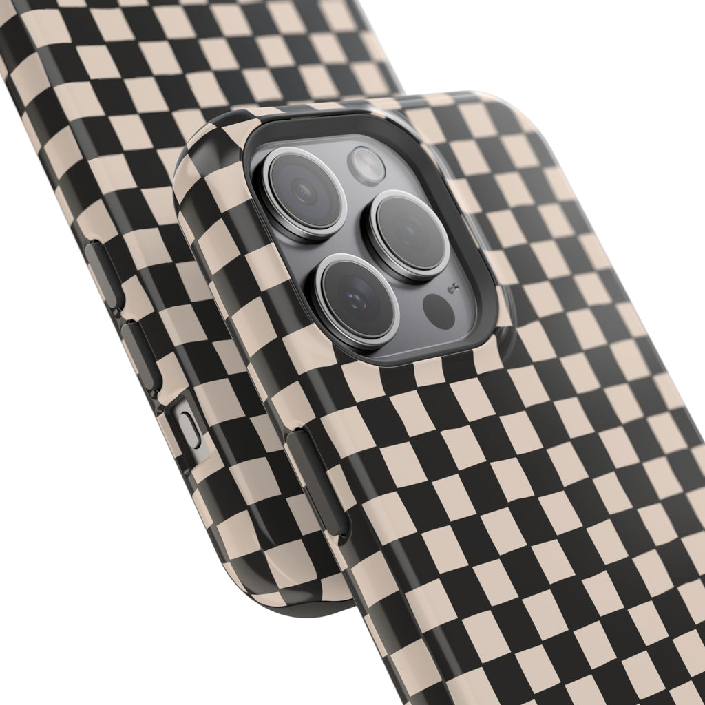 Checkerboard Impact-Resistant Case