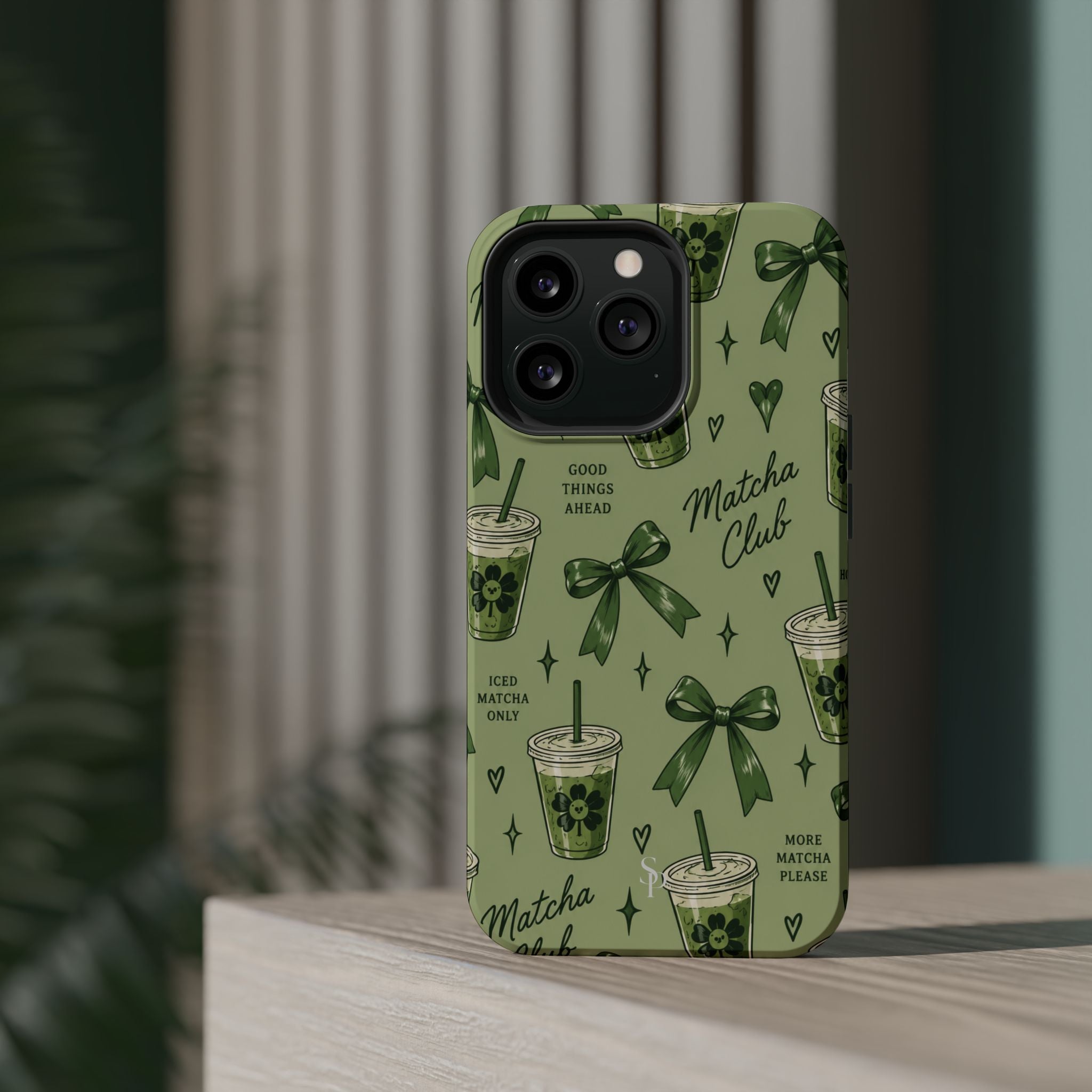 Matcha Club Magnetic Impact-Resistant Case