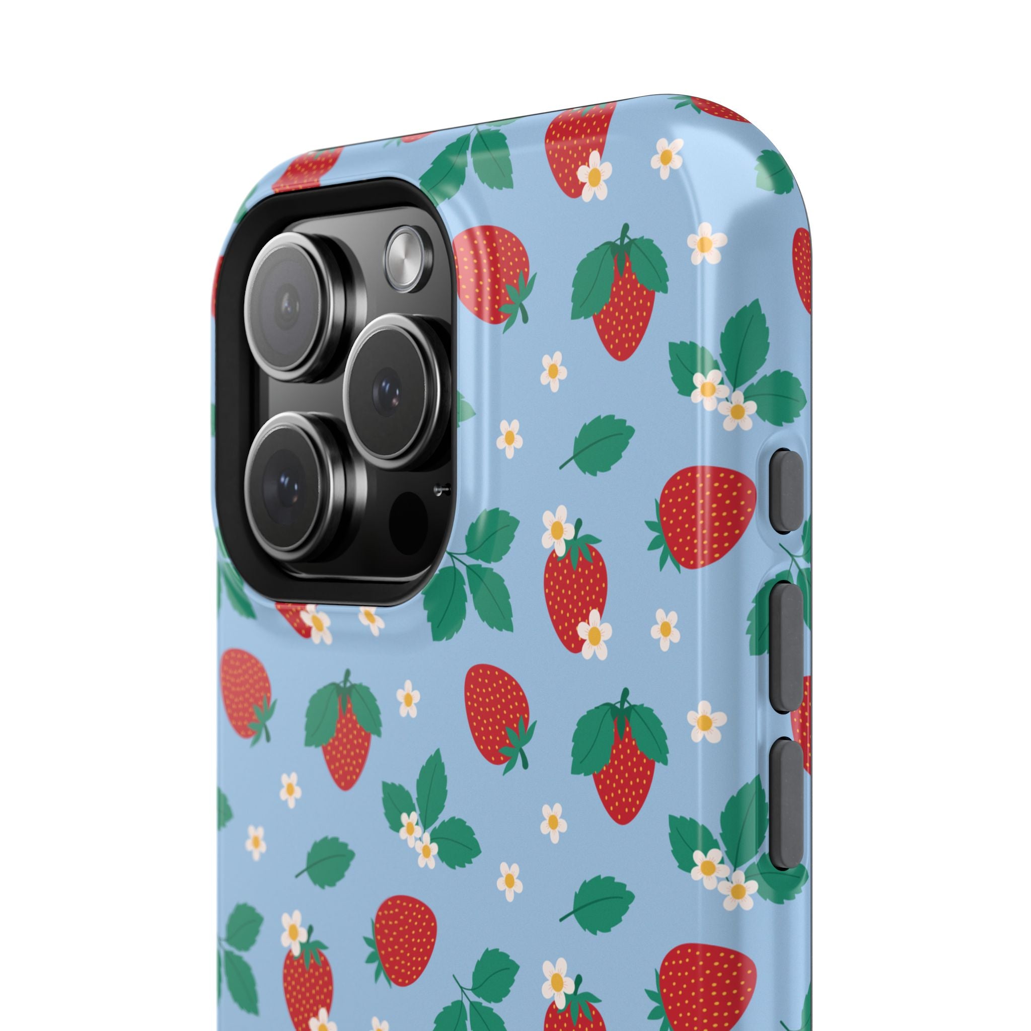 Strawberry Impact-Resistant Cases