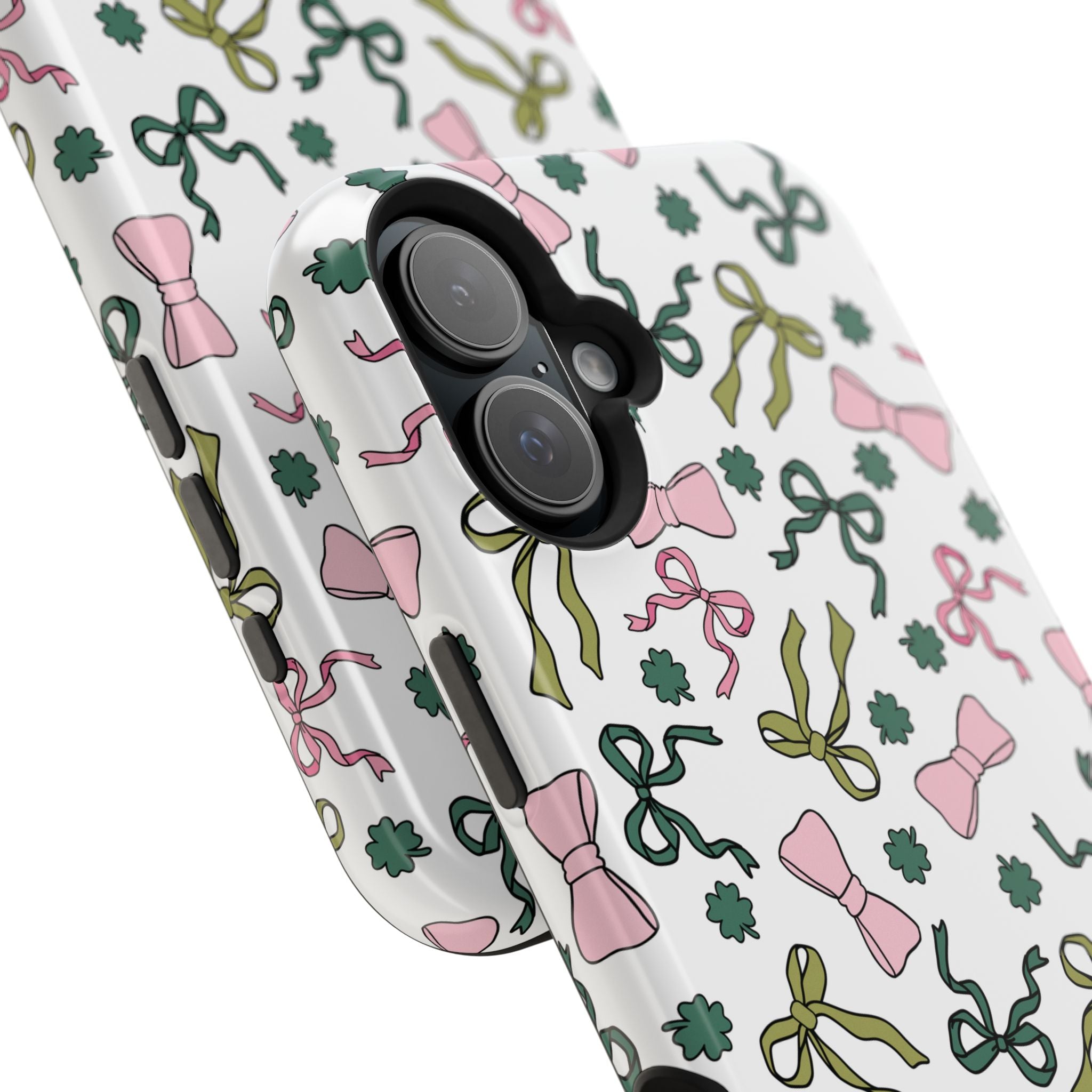 Bows and Shamrocks Magnetic Phone Case