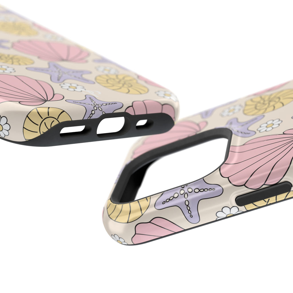 Coastal Shells Impact-Resistant Phone Case