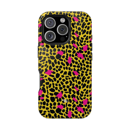 Leopard Print Impact-Resistant Phone Case