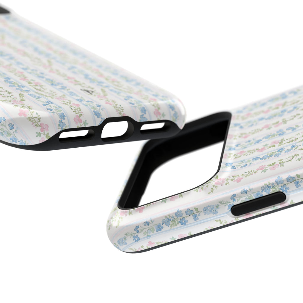 Pastel Floral Pattern Magnetic Tough Case