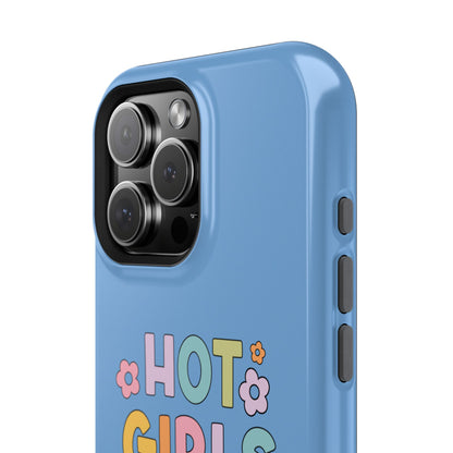 Hot Girls Read Impact-Resistant Phone Case - Design for Book Lovers