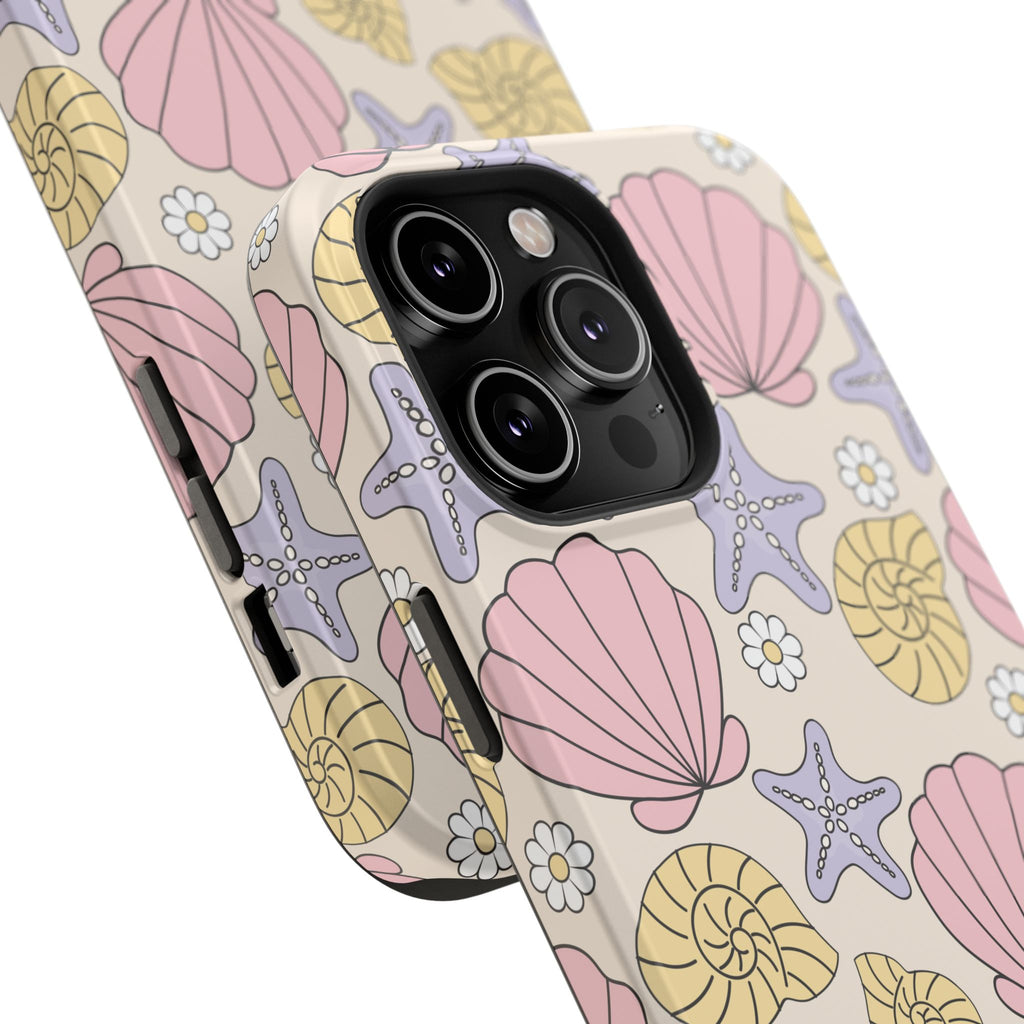 Coastal Shells Impact-Resistant Phone Case