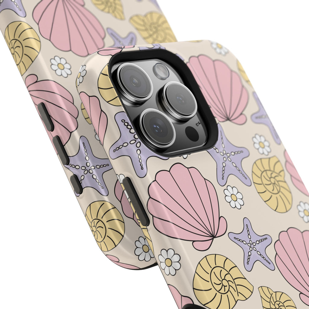 Coastal Shells Impact-Resistant Phone Case