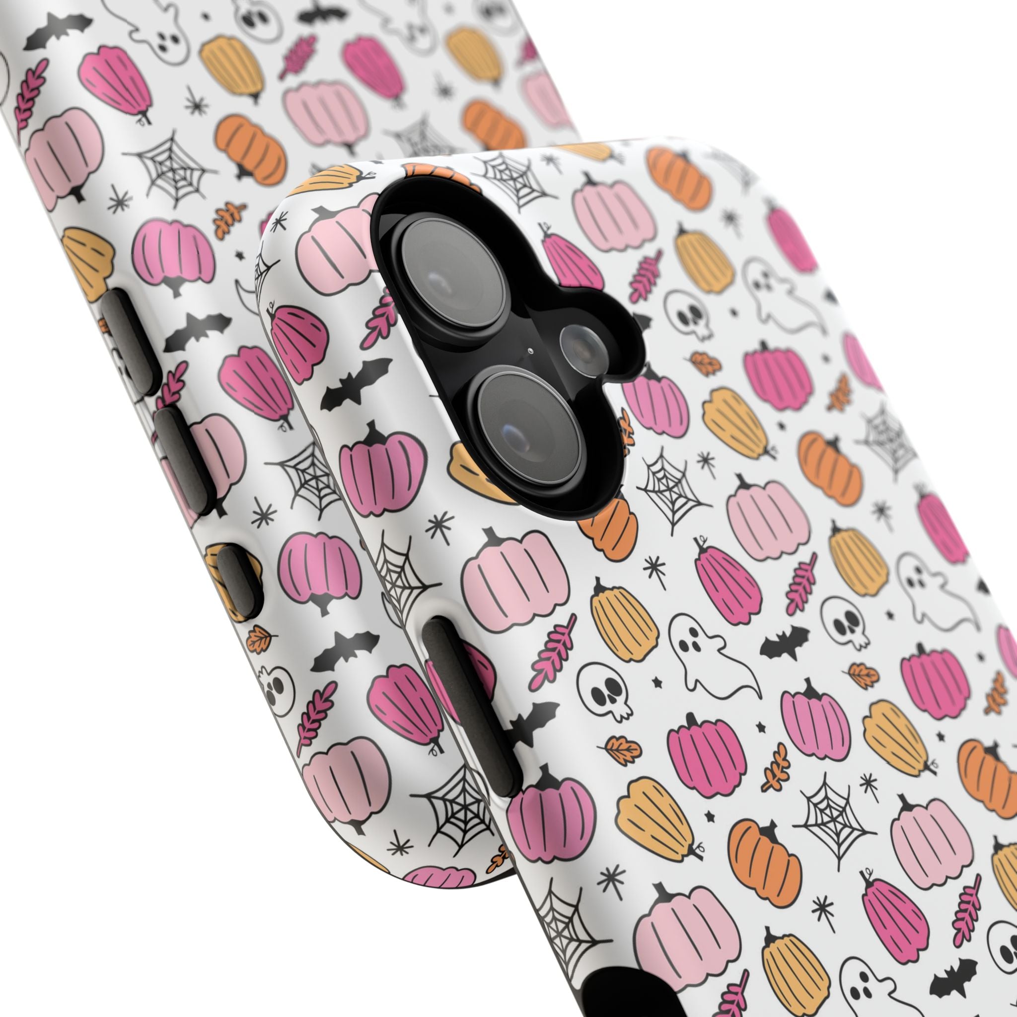 Pink Halloween Impact-Resistant Cases