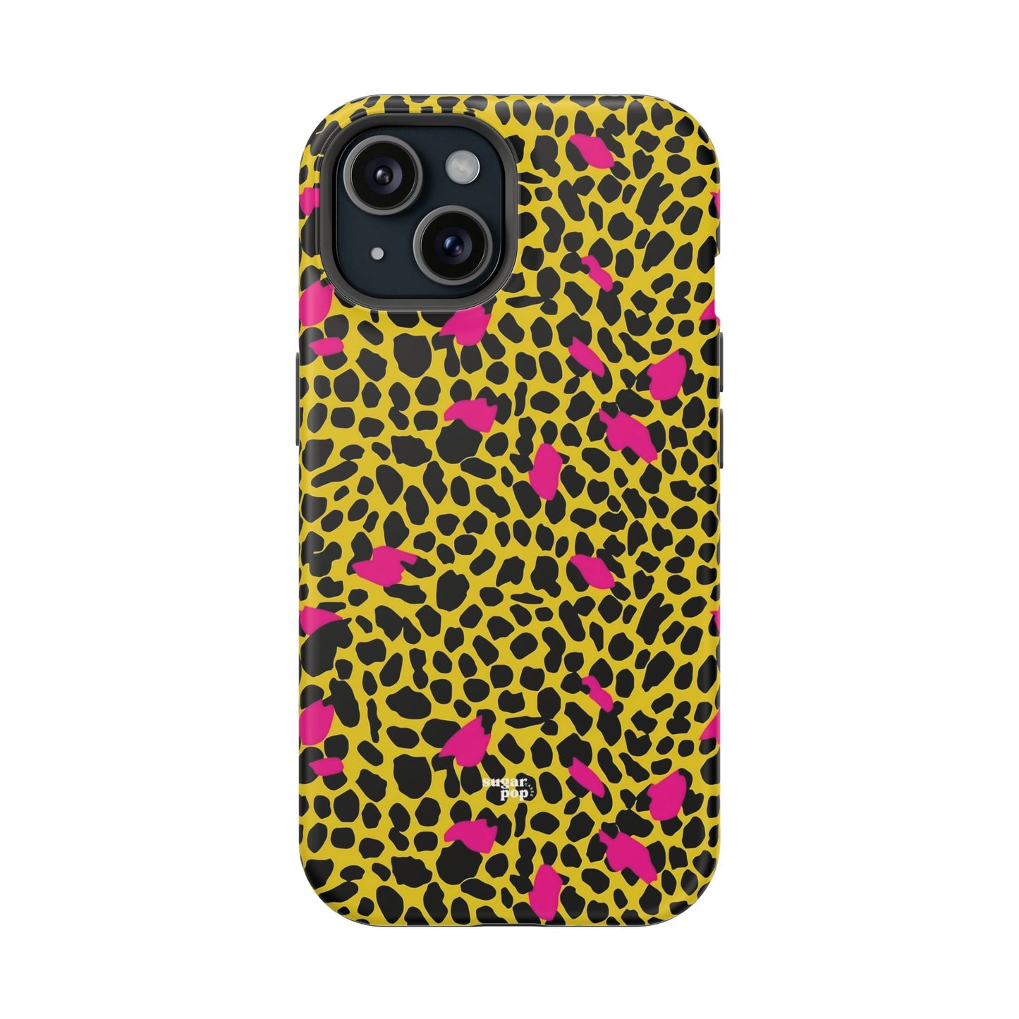 Leopard Print Impact-Resistant Phone Case