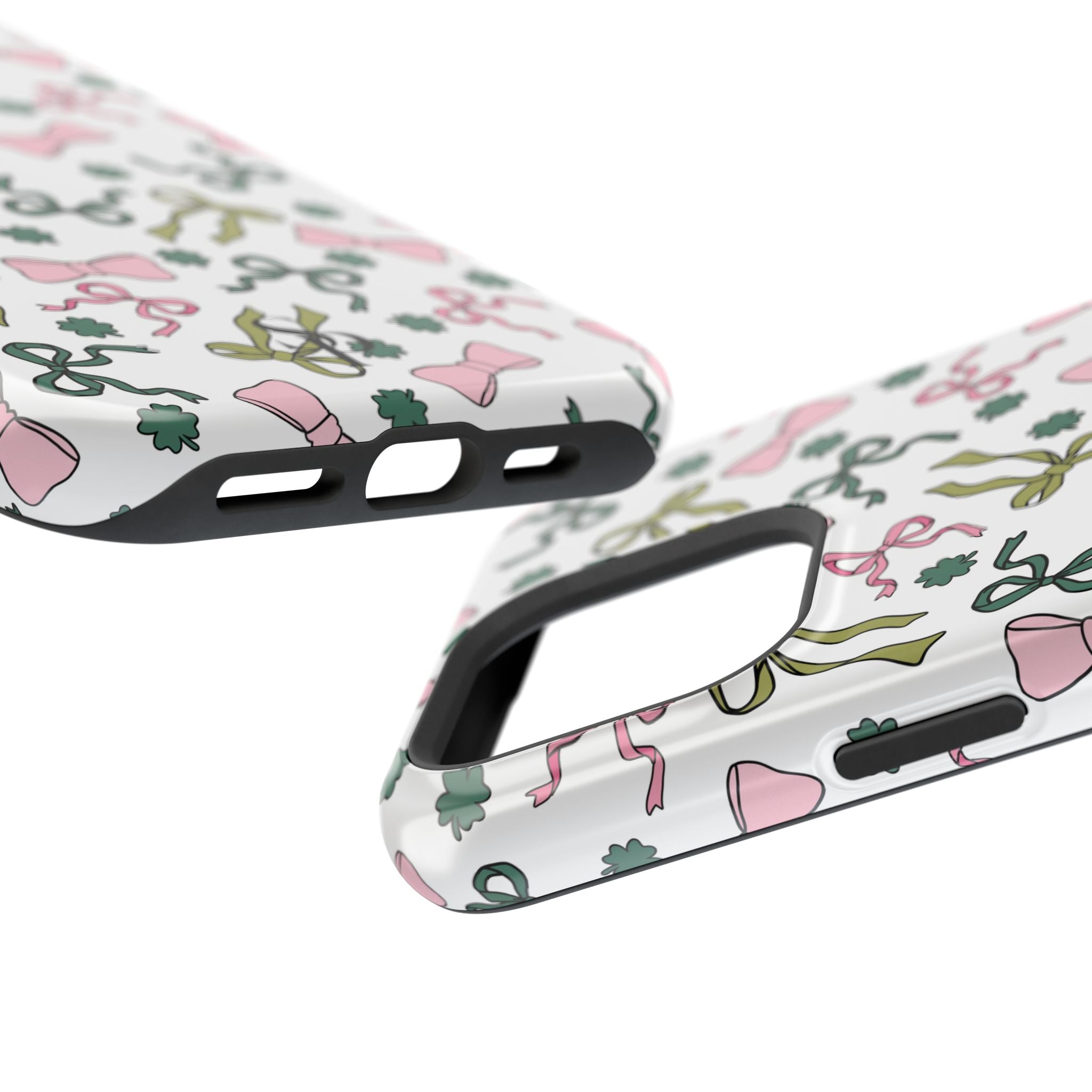 Bows and Shamrocks Magnetic Phone Case