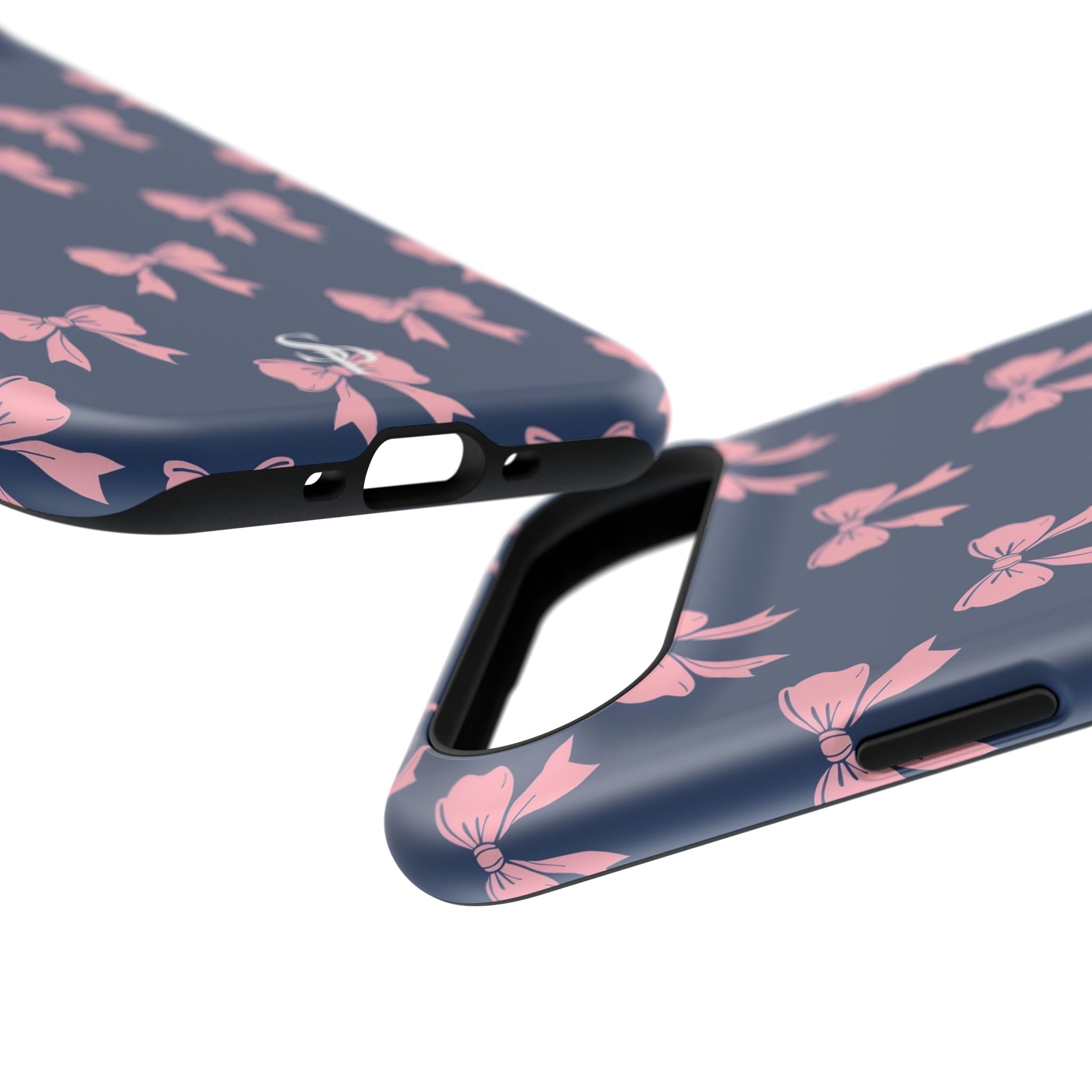 Chic Bow Impact-Resistant Phone Case