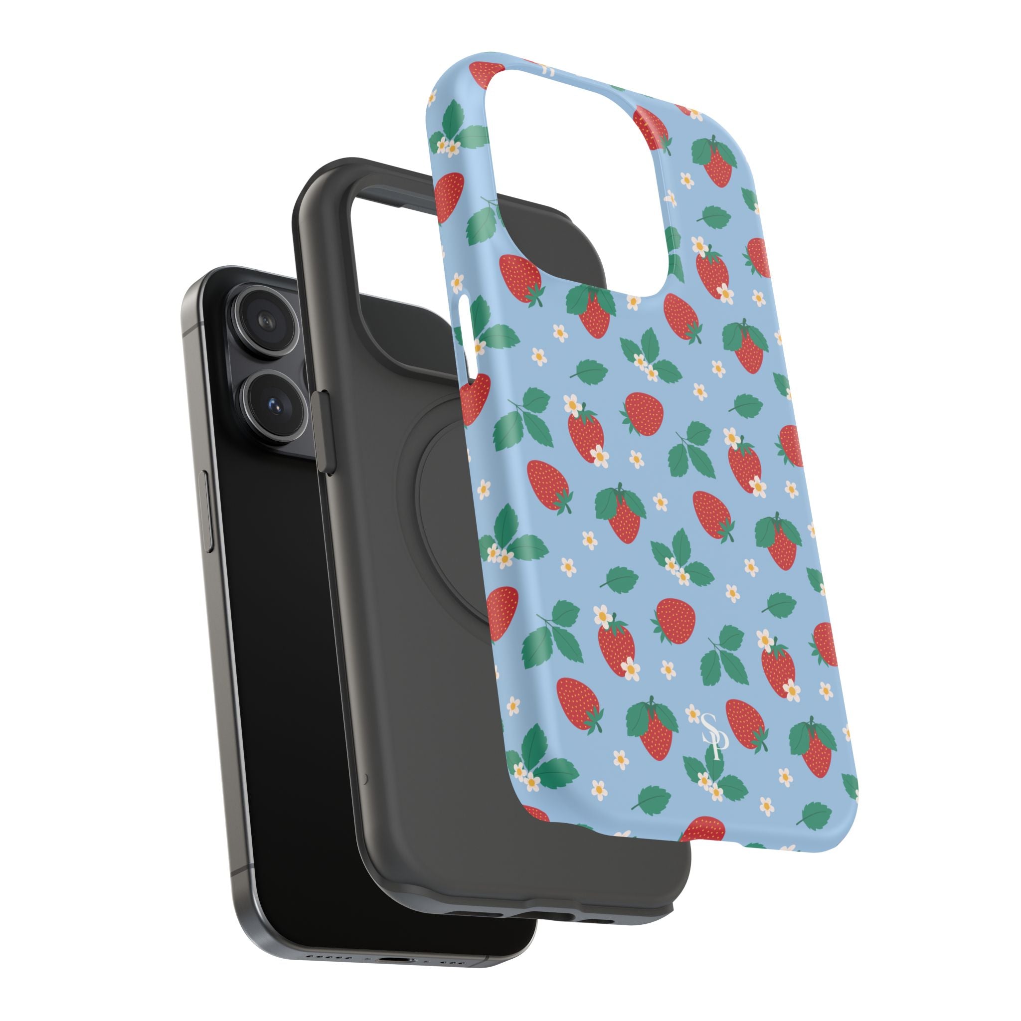 Strawberry Impact-Resistant Cases