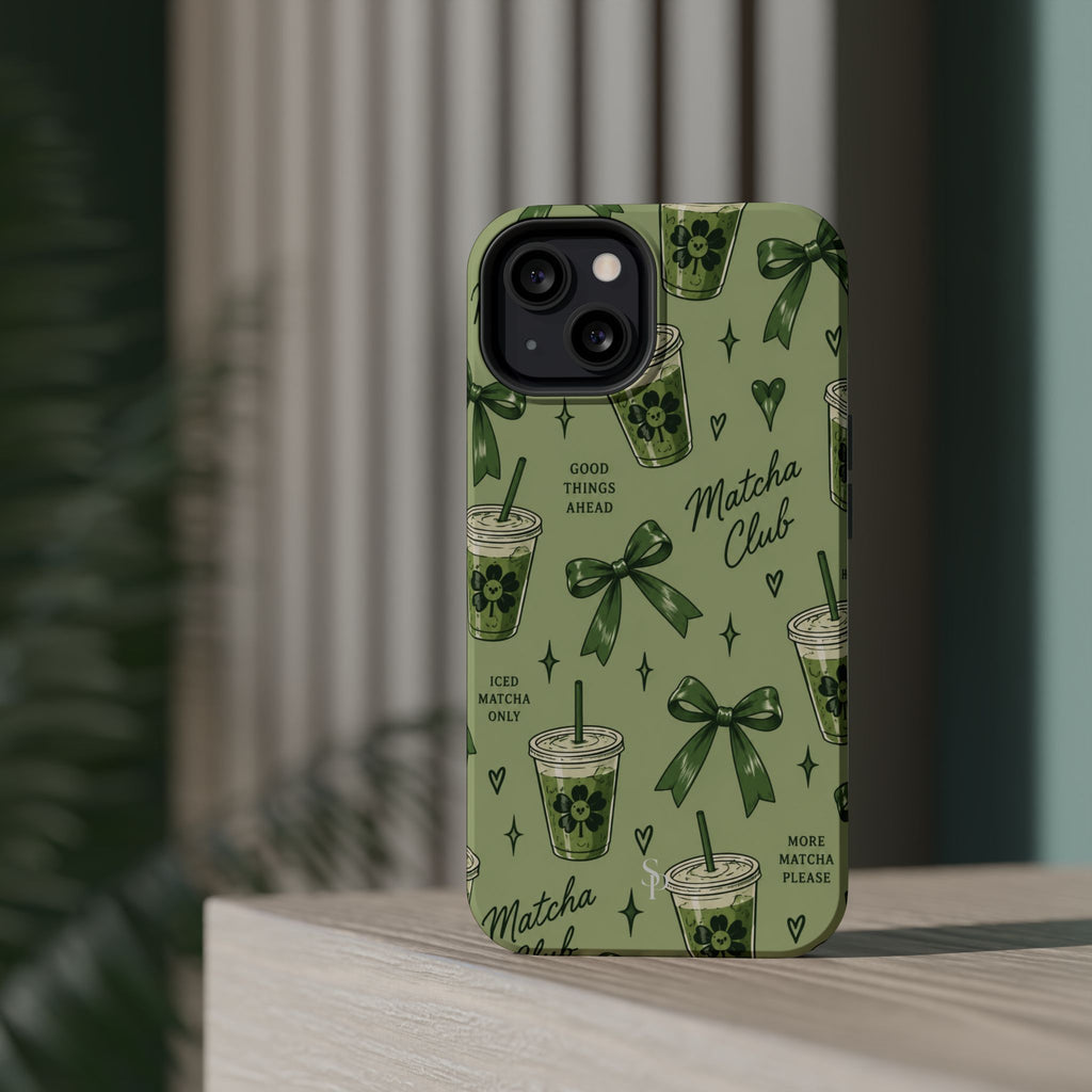 Matcha Club Magnetic Impact-Resistant Case