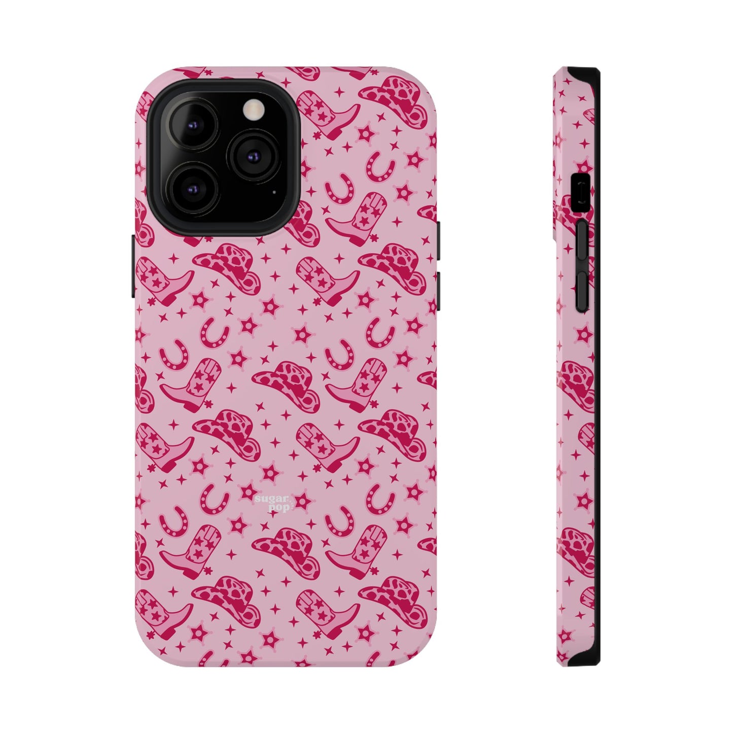 Pink Cowgirl Impact-Resistant Case