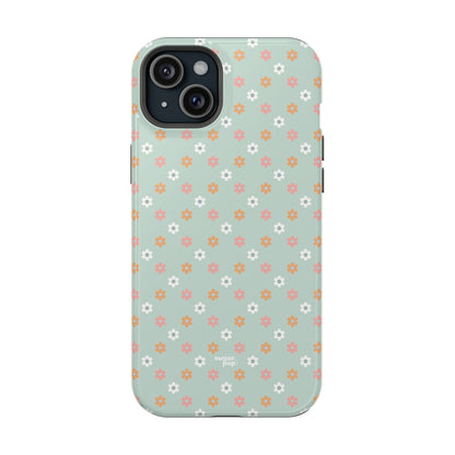 Floral Smiley Impact-Resistant Cases