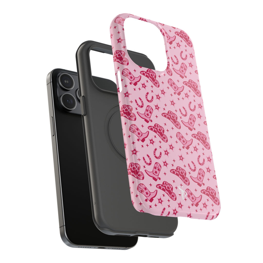 Pink Cowgirl Impact-Resistant Case