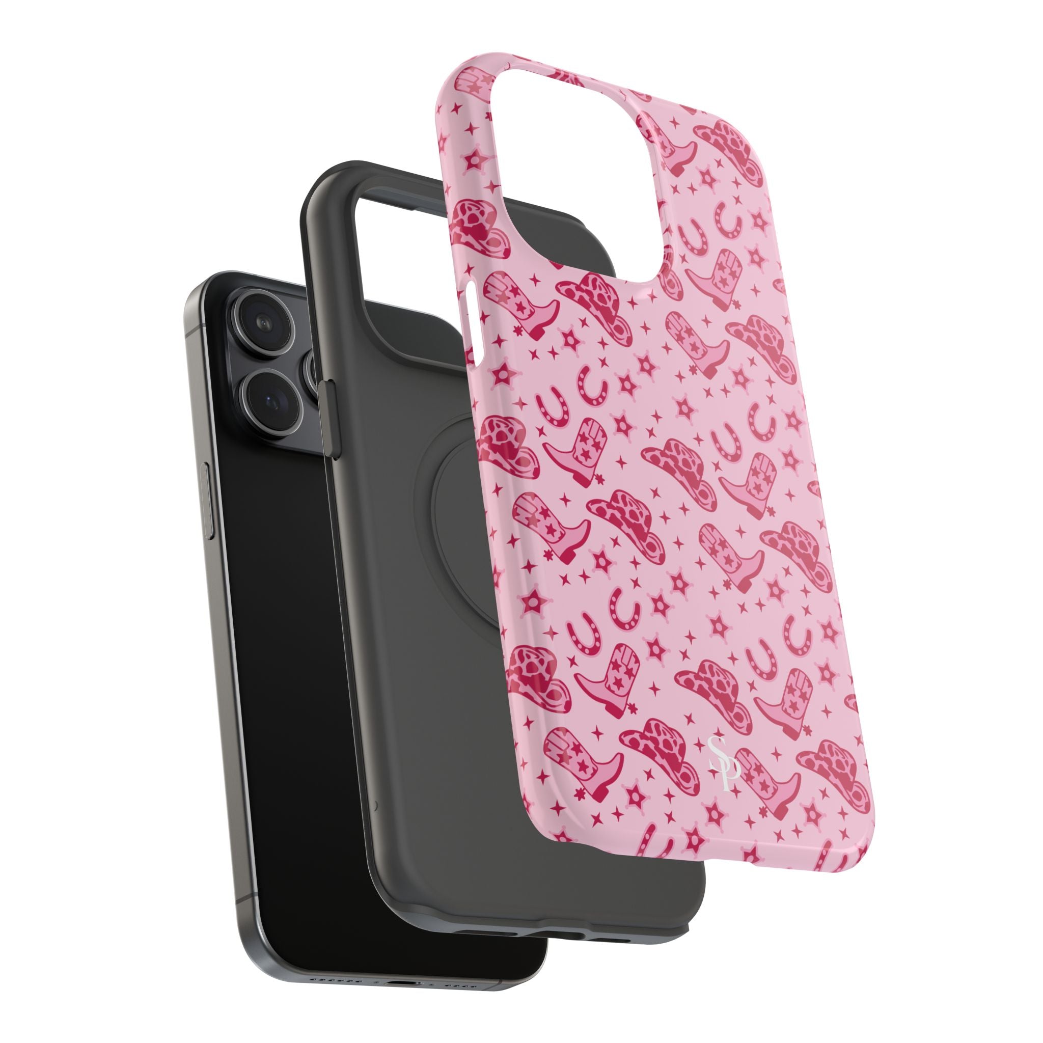 Pink Cowgirl Impact-Resistant Case