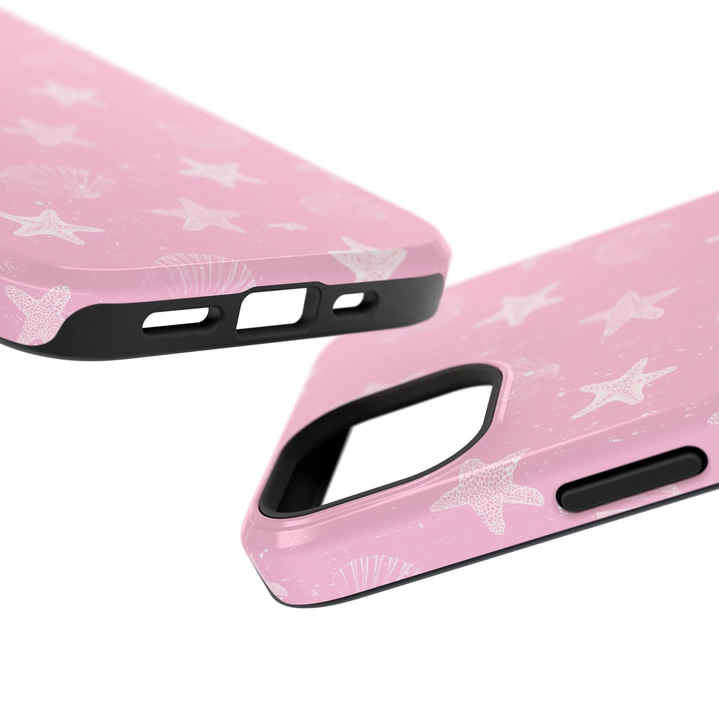 Pink Coastal Impact-Resistant Phone Case