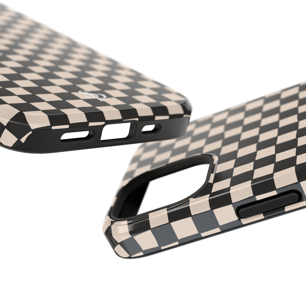 Checkerboard Impact-Resistant Case