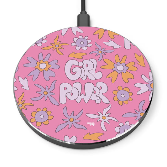 Girl Power Wireless Charger - Fast Charging Pad for Empowered Individuals