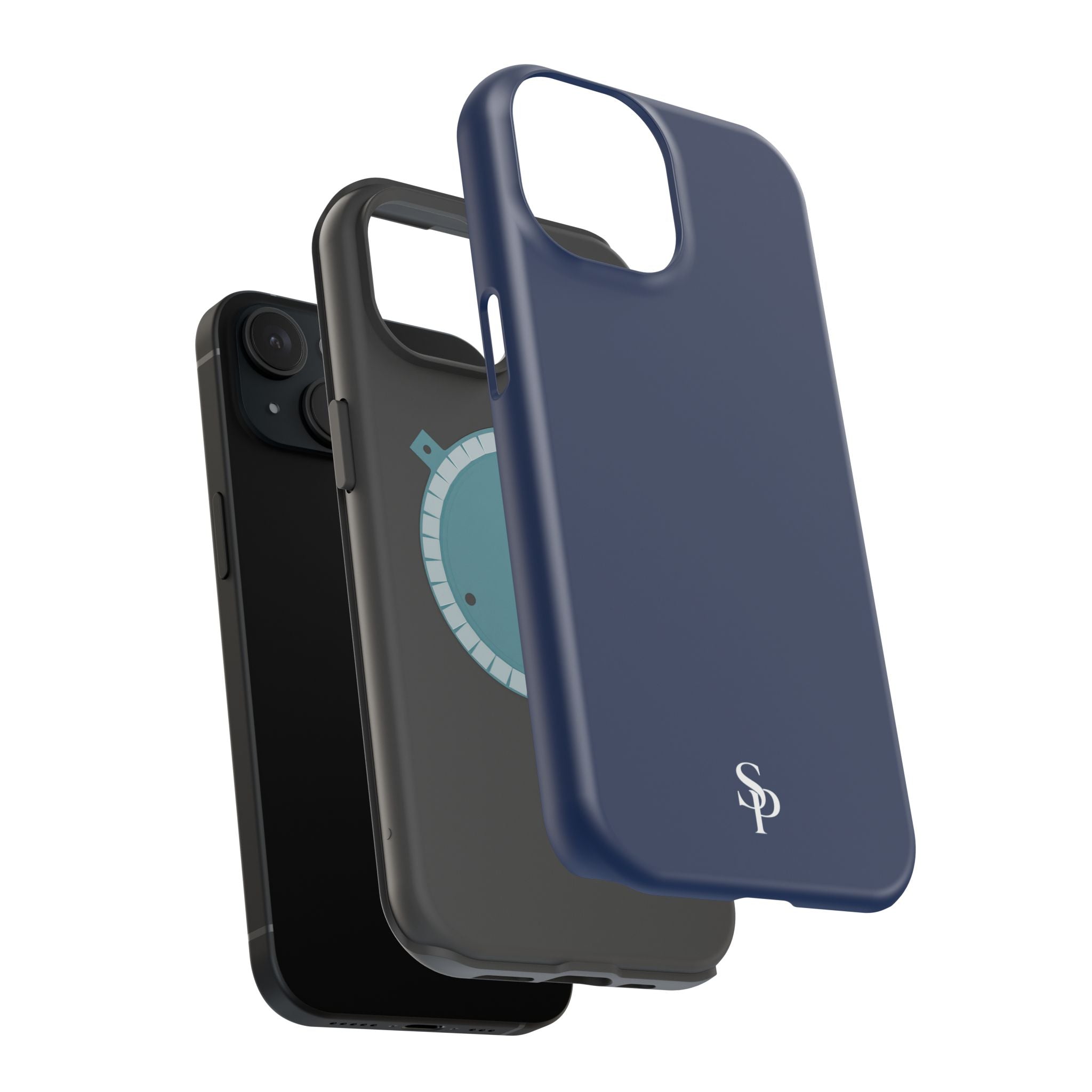Navy Magnetic Tough Cases for Phones - Secure & Sleek Design