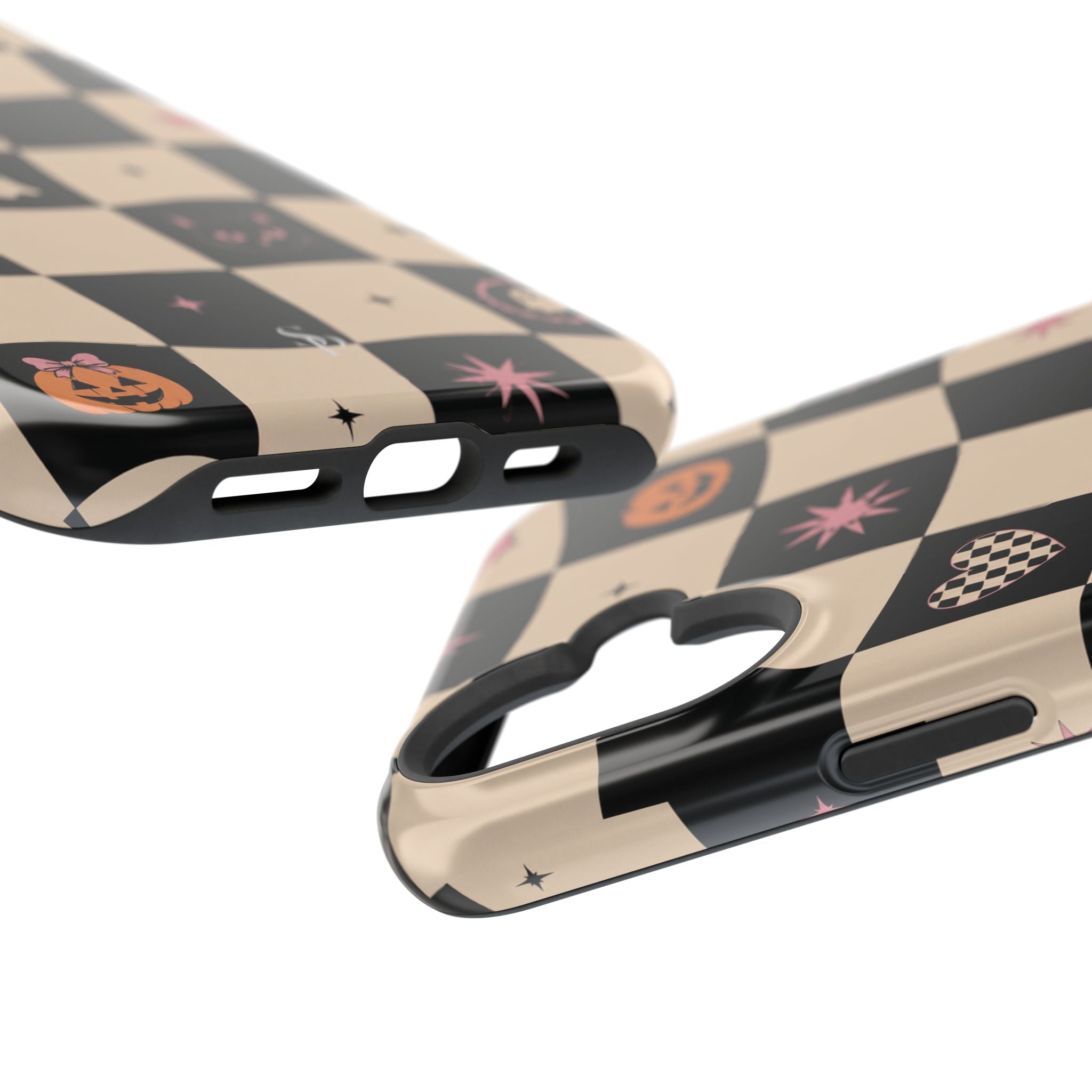 Halloween Checkerboard Magnetic Phone Case