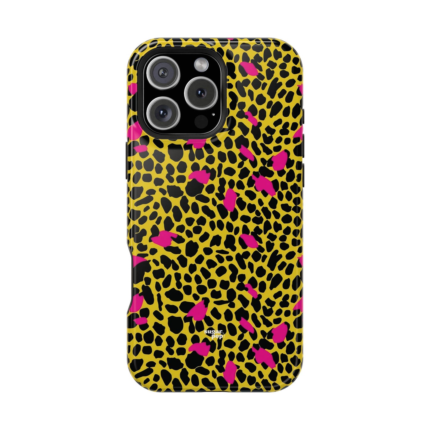 Leopard Print Impact-Resistant Phone Case