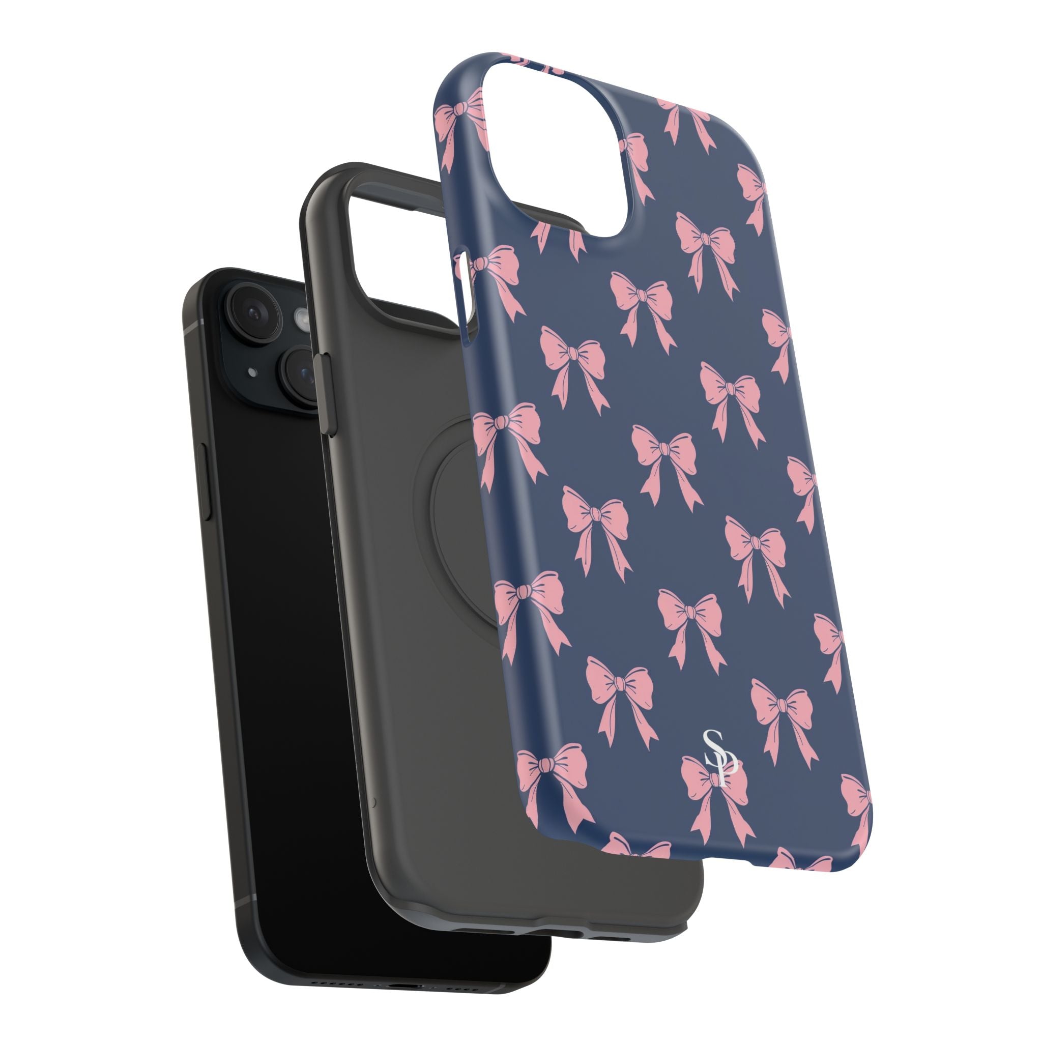 Chic Bow Impact-Resistant Phone Case