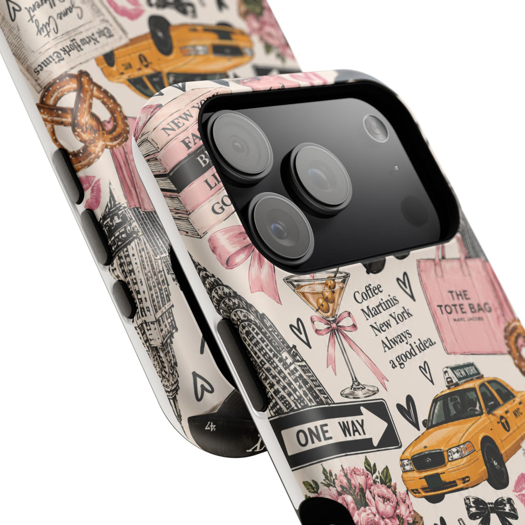 Pink New York Magnetic Phone Case