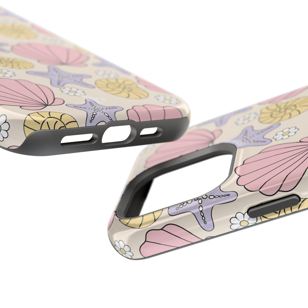 Coastal Shells Impact-Resistant Phone Case