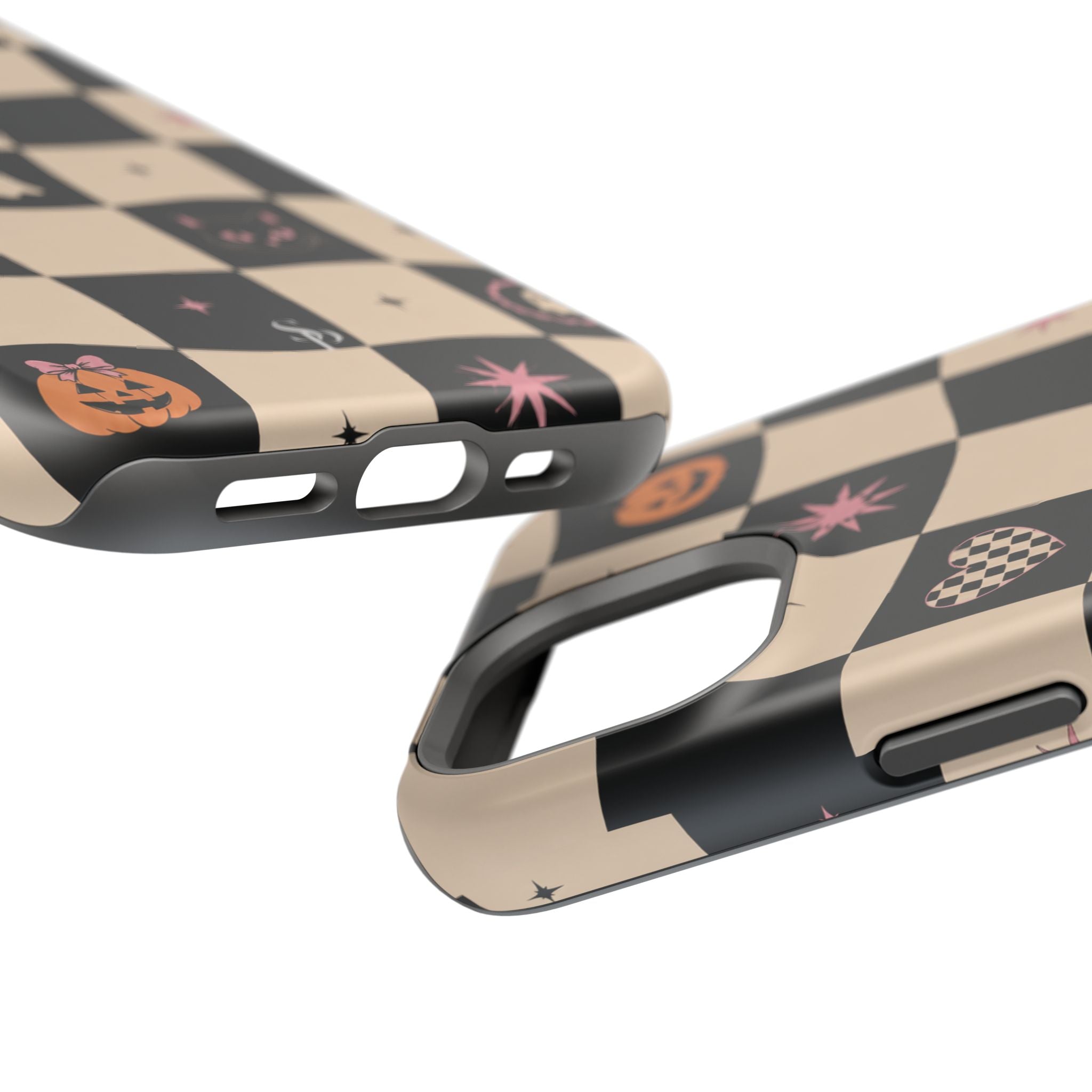 Halloween Checkerboard Magnetic Phone Case