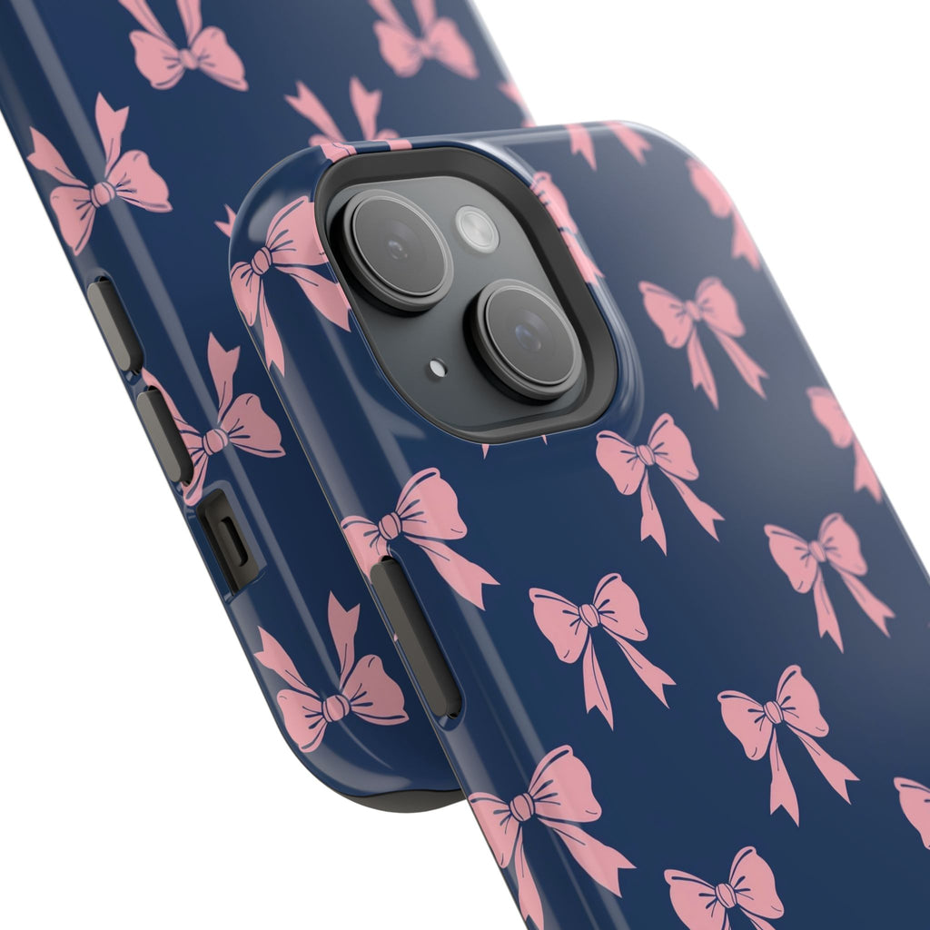 Chic Bow Impact-Resistant Phone Case