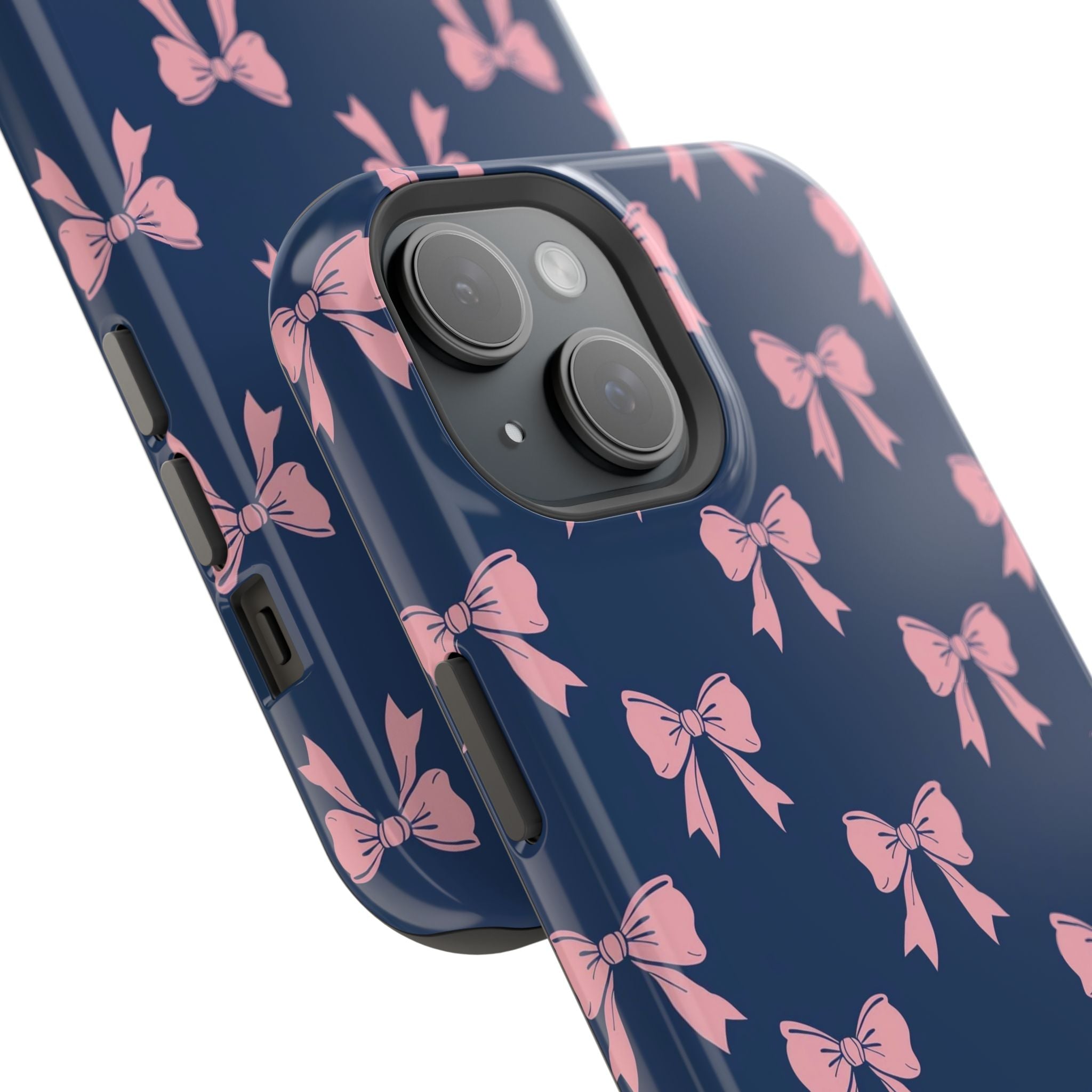 Chic Bow Impact-Resistant Phone Case