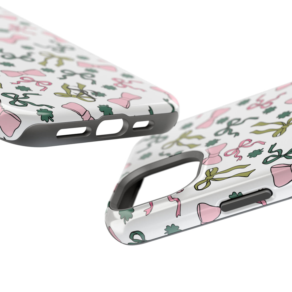 Bows and Shamrocks Magnetic Phone Case