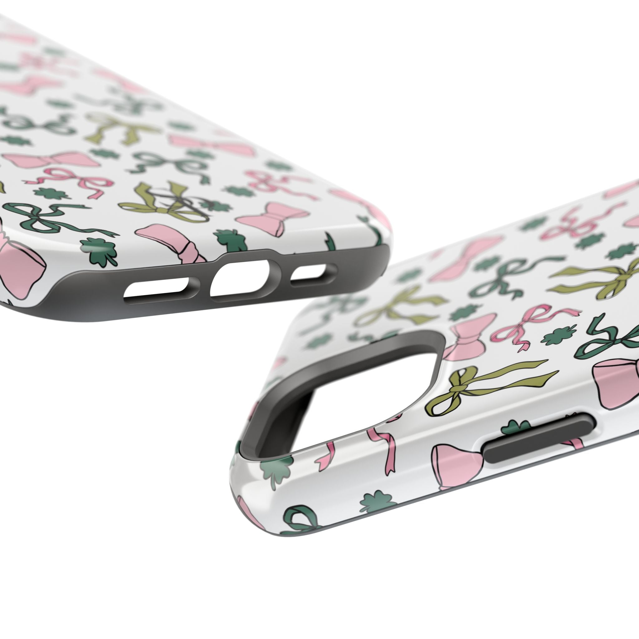 Bows and Shamrocks Magnetic Phone Case