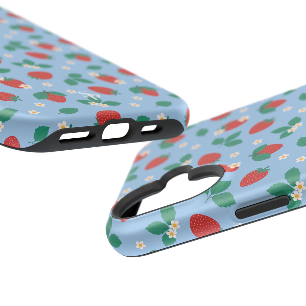 Strawberry Impact-Resistant Cases