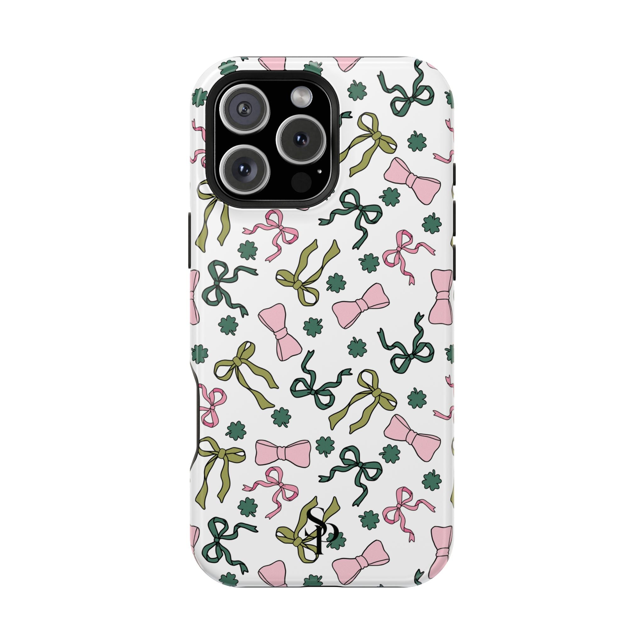 Bows and Shamrocks Magnetic Phone Case