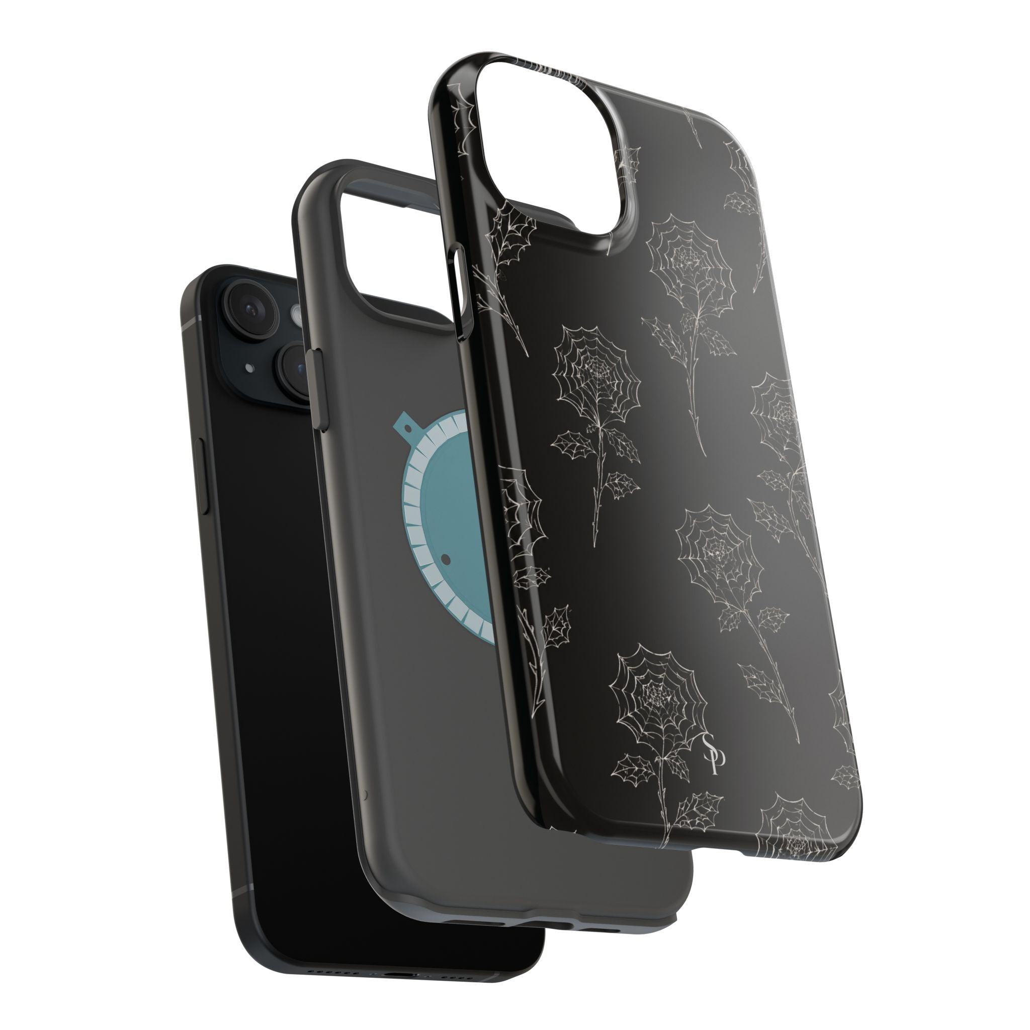 Web of Roses Magnetic Impact-Resistant Phone Case