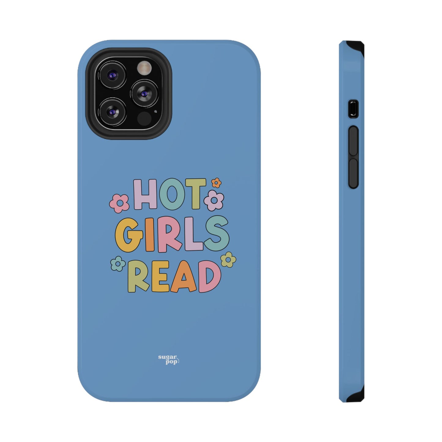 Hot Girls Read Impact-Resistant Phone Case - Design for Book Lovers