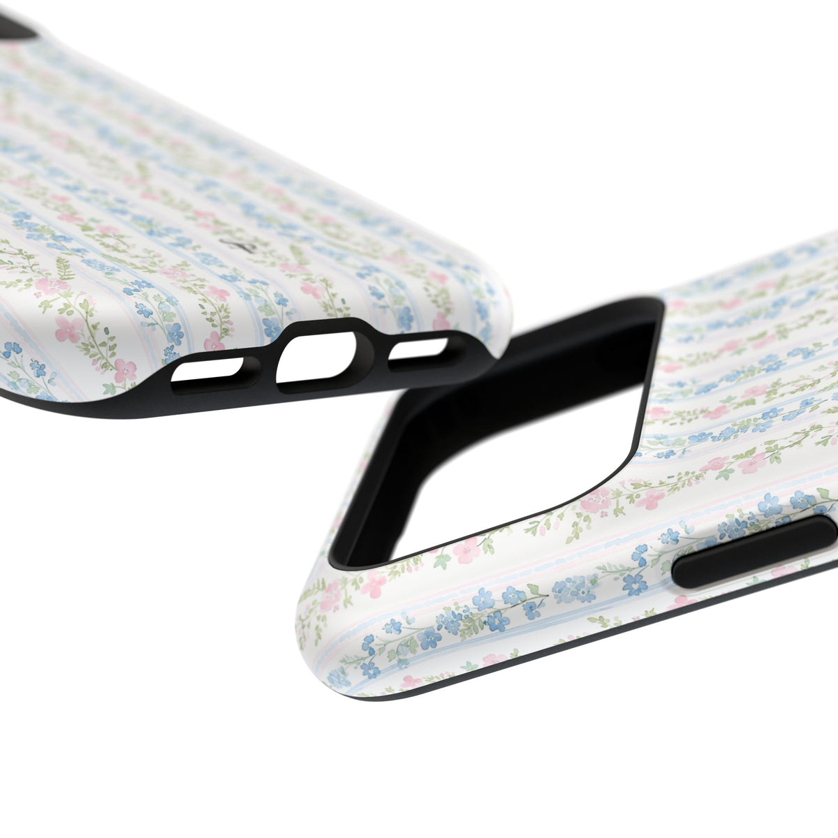 Pastel Floral Pattern Magnetic Tough Case